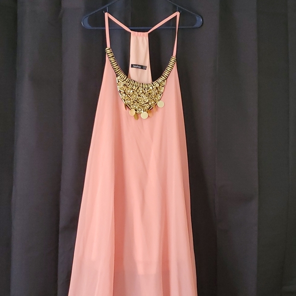 Coral dress - Picture 3 of 3